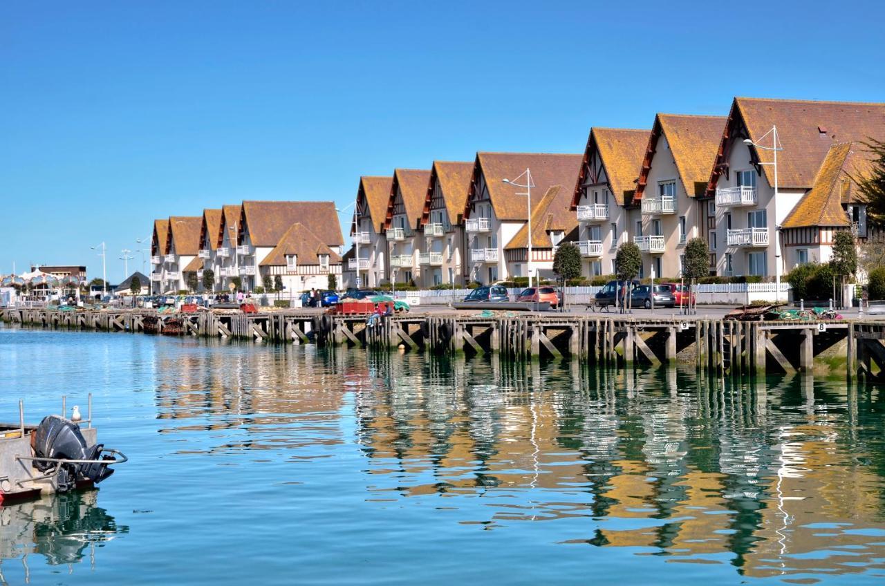 Appartement vue mer et marina, Loggia - Parking Courseulles-sur-Mer Bagian luar foto