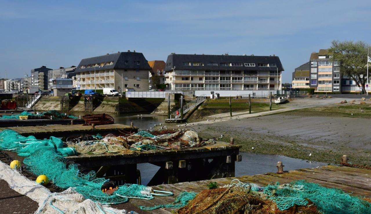 Appartement vue mer et marina, Loggia - Parking Courseulles-sur-Mer Bagian luar foto