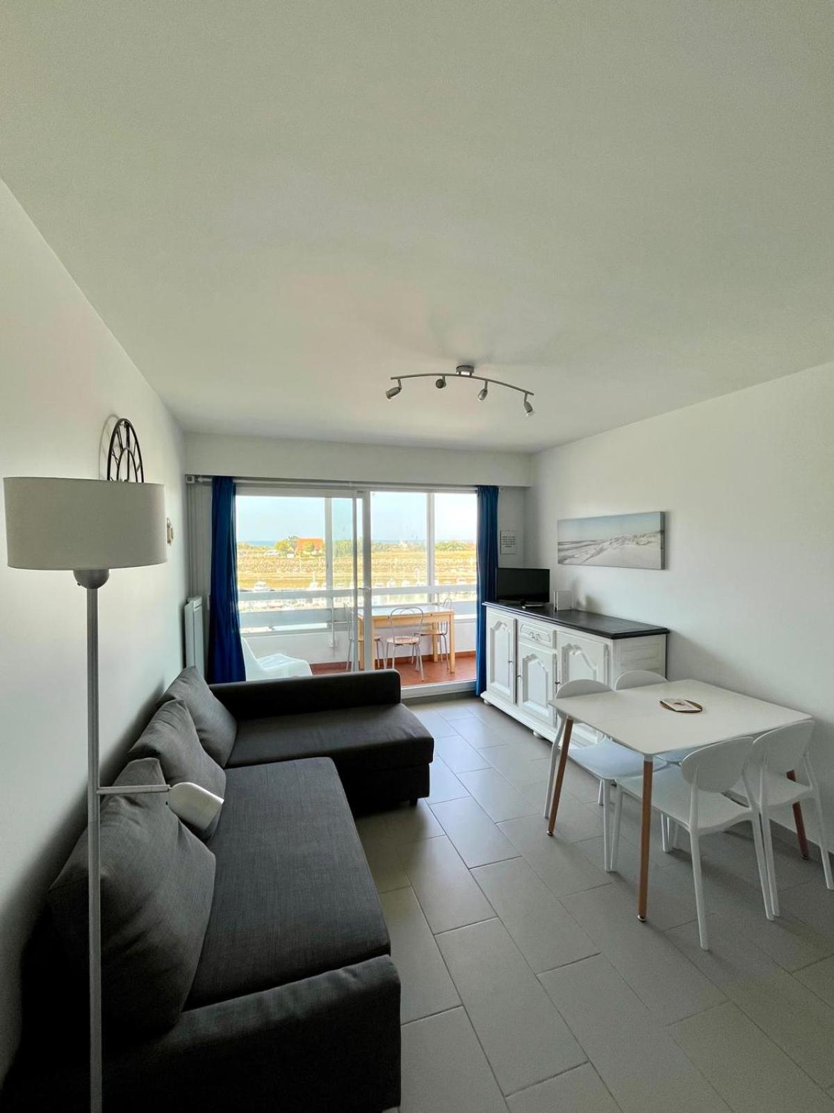 Appartement vue mer et marina, Loggia - Parking Courseulles-sur-Mer Bagian luar foto